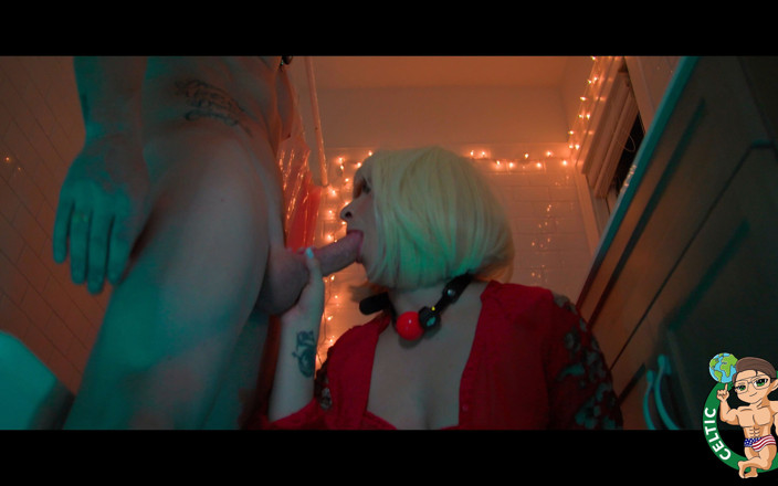 Celtic Iron: Petite Big Ass Blonde Red Dress 4K Widescreen