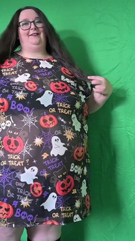 SSBBW halloween modeprobe für große körper