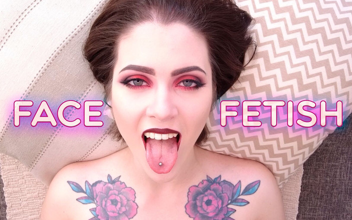 Stacy Moon: Video fetish del viso trucco gotico