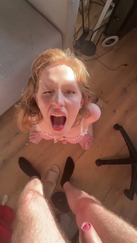 Missionary and Doggystyle POV Sex with Facial