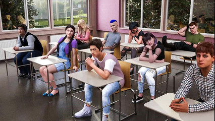 Dirty GamesXxX: MILfky ze Sunville: sexy profesorka angličtiny ep.7