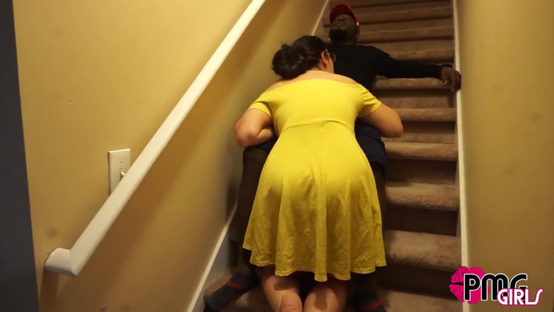 PMG Girls: Vicki Verona and Bones Montana fuck in the laundry room...