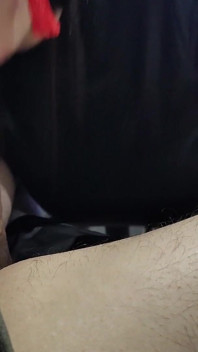 Sepong kontol - close up, crot di mulut