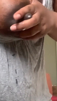 Rubbing My Pussy Squeezing Milking My Big Nipples