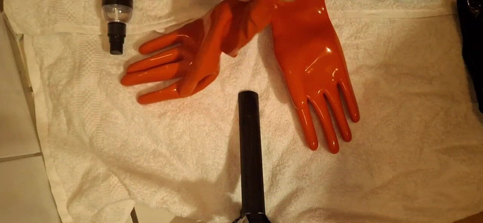 Dreamofevolution: Luvas de látex