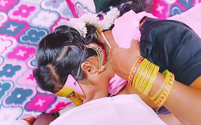 Honey lips: Indian Stepdaughter 1st Night Fucking Stepdad Telugu Dirty Talks