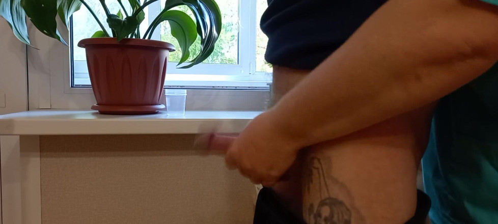 Zona901: Sjuksköterskan rycker av min kuk tar spermierna för analys