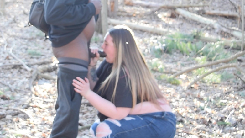 TrotzillaTheGod: Busted a fat load on my Stepsister outside