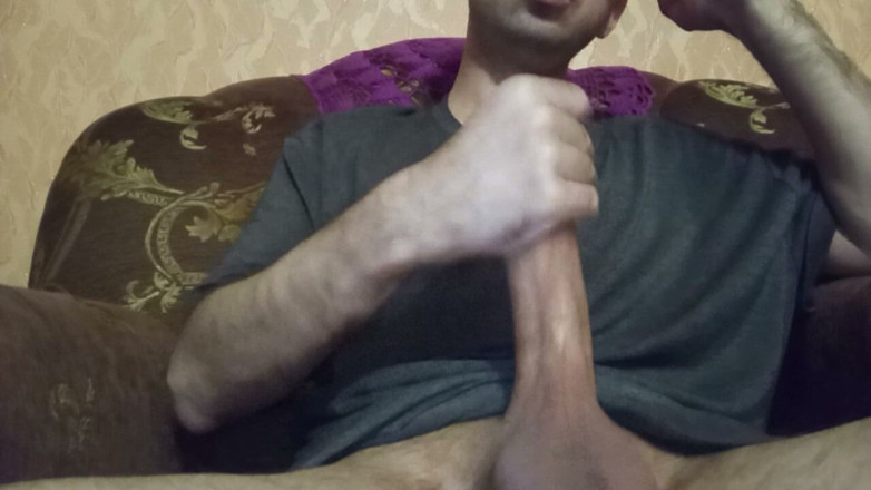 Alex Metallov: Horny Guy Jerking His Cock for You. Enjoy It