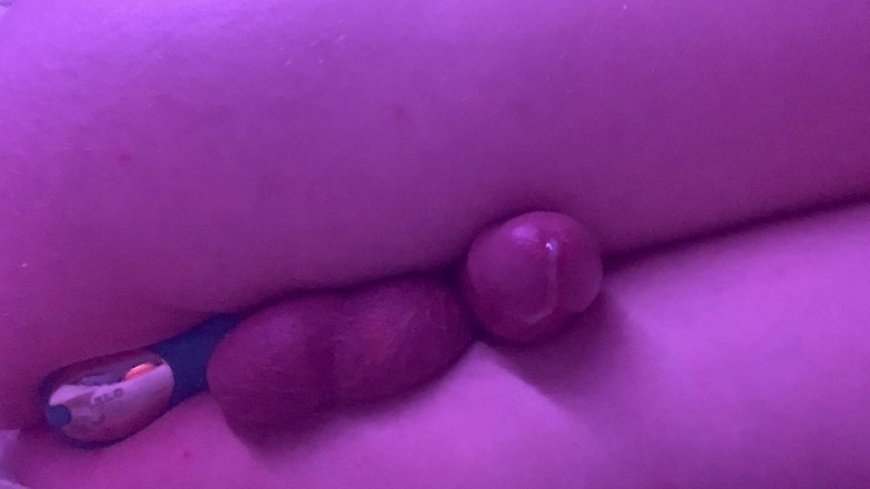 Brashen: Keine hände, von anal-vibrator abspritzen