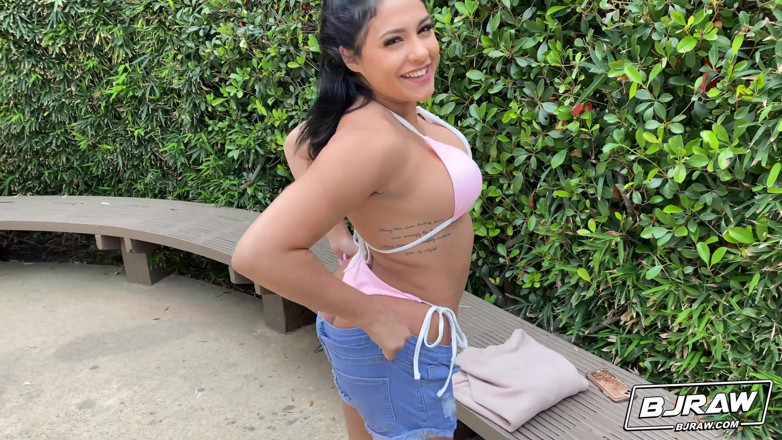 BJ Raw: BJRAW Serena Santos quenches her thirst