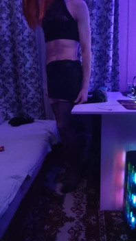 Trying on Panties