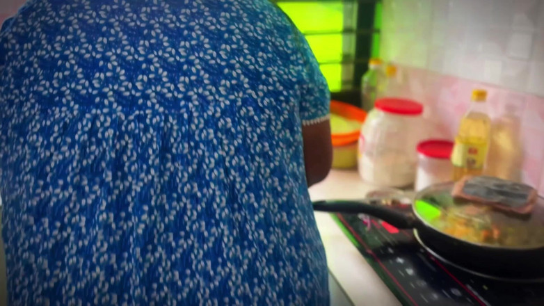 Your Boy's Cum: Sass Ko Jabardast Choda - Indian Desi Hot Mother_in_law Cooking Without...