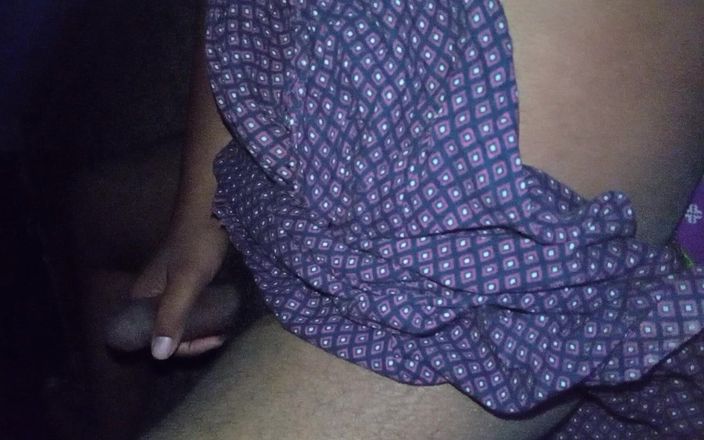 Sweet Indian cock: Follada anal en masturbación solo en casa