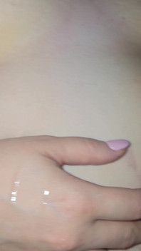 Gran Polla, Coño Caliente, Esperma En El Vientre Y Tetona Gordita Esposa