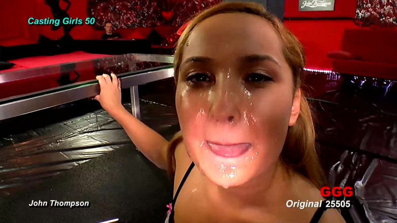 Casting GIRLS AND FIRST PORNO: Ggg John Thompson-Nelly Benz este goală și acoperită cu spermă într-o audiție...