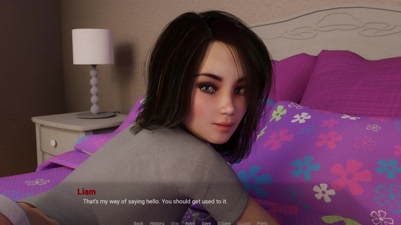 3D Cartoon Porn: Away From Home 31 - Liam Fucks Lily in Bed After BJ,...