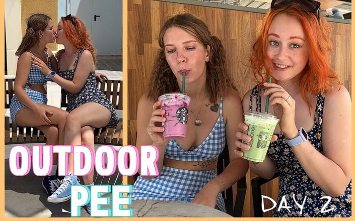 Sheryl X Sinclair: Outdoor Adventures. Day 2. in Shopping Mall with My GF