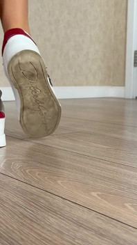 My Sneakers Perform and Whisper Happy Birthday by Tapping