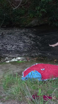 Encounter with a Stranger at a Waterfall Ends in Sex.