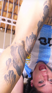 Argentina Jersey Girl Si Fa Distruggere Il Culo Di Un Enorme Sborrata Dentro; Raro Squirt
