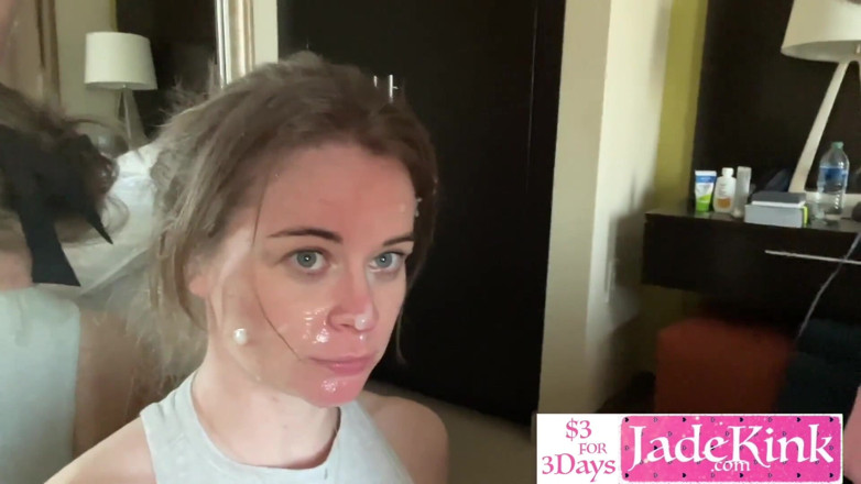 Jade Kink: Amatör comp deepthroating som du aldrig har sett