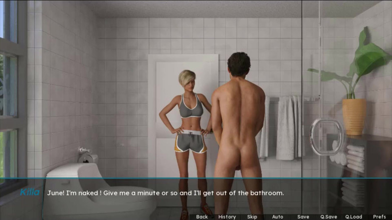 Visual Novels: Summer scent part 6 (stepsister route)