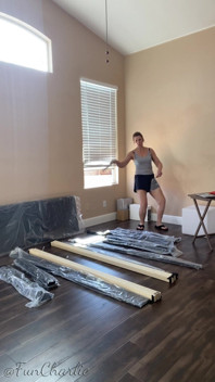 Putting Our New Bed Together