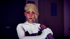 Waifu club 3D: Gwen ti honí ptáka, dokud se neuděláš