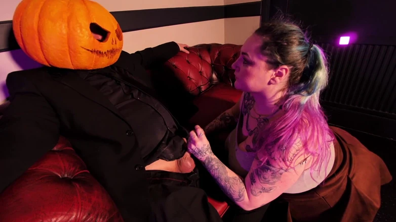 Bambi_beauty1: Jack'o'lantern ngocok