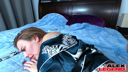 French Sex Connection: Kate Dalia ve Alex Legend bakış açısı Fransız yarakla sikişiyor