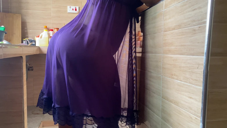 QUEENLYSSA: Huge Tits and Big Puffy Nipples Black Babe Gets Drilled...