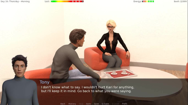 Dirty GamesXxX: La segretaria sexy e l'compagna di stanza con grandi tette...