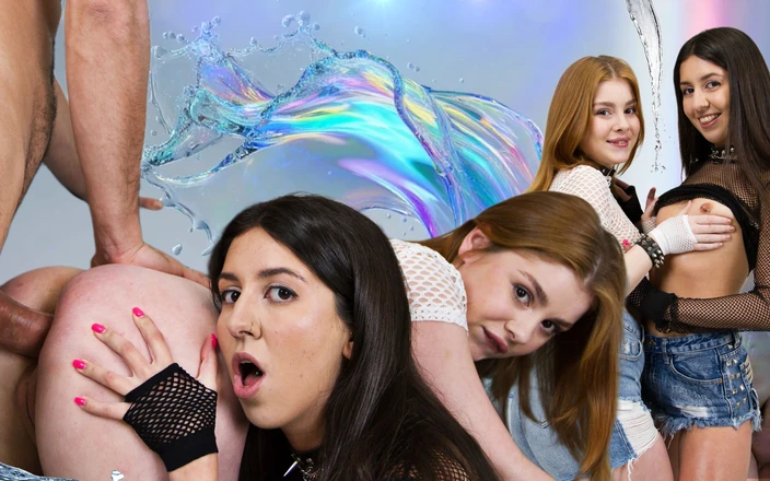 Too deep: "pee in Our Mouth" - Two Teens Get Hard Fast Fucking! 0...