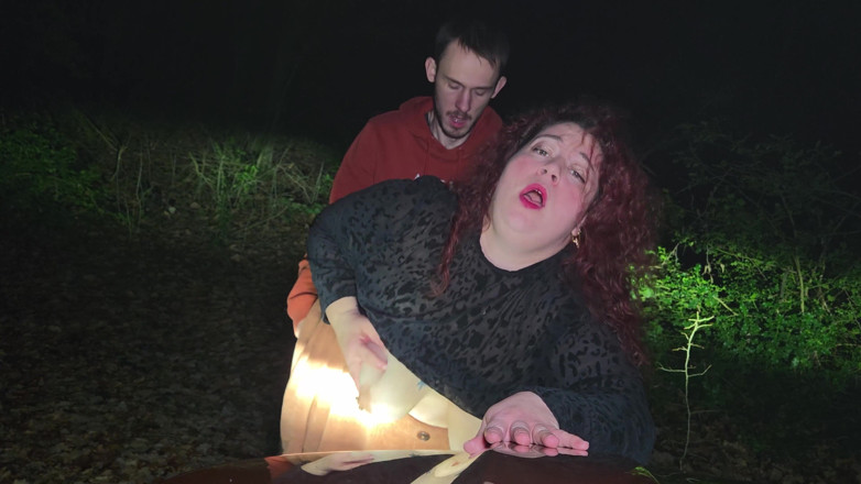 abricot sucree: Little Bitch Getting Fucked in the Middle of the Forest...