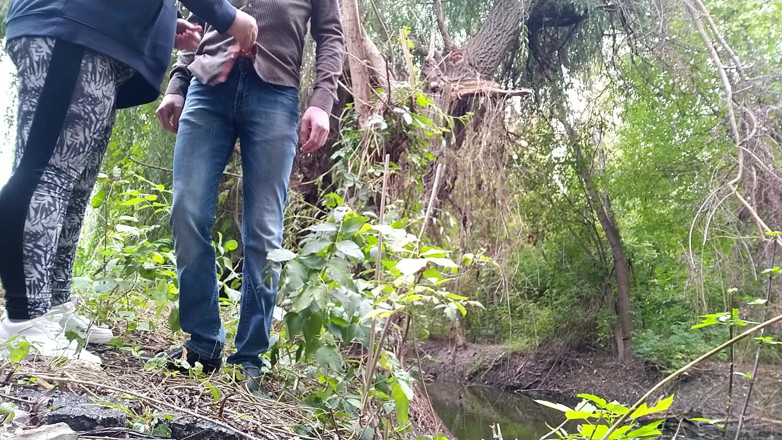 OurFetishLife: MILF stepmom takes care of stepson in nature