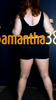 Sexy BBW Sam38g Shaking Assets in Gym Wear