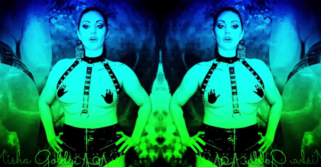 Goddess Misha Goldy: Make me much powerful with your sperm! Jerk for succubus...