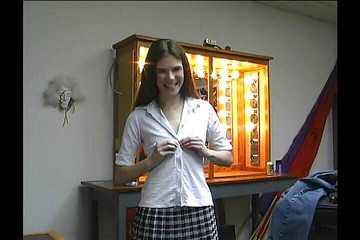 Hefburg: Teen casting splachování kundičky