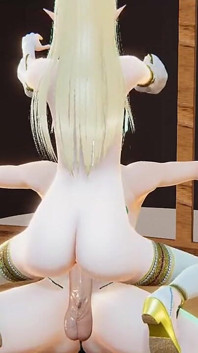 Femboy Yaoi - Zarin berijdt de lul van Shin Cat Femboy