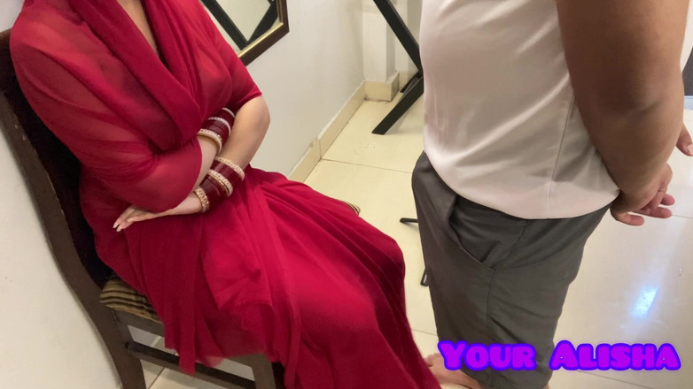 Your Alisha: Devar slaví své narozeniny Alisha Bhabhi a šuká její kundičku