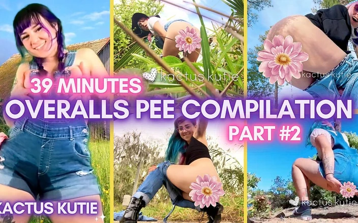 kactus kutie: Overalls Pee Compilation Part 2