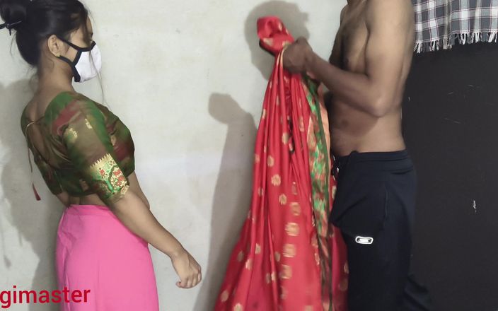 Dogimaster: Desi Indische Bhabhi Ko Lal Sari mein Jabarjat Choda Hai _...