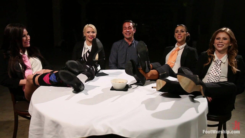 Foot Worship by Kink: Reservoir Paws: 8 Feet and 40 Toes