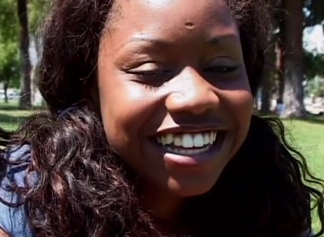 Teens Get it Hard: Nasty ebo teen for the first time use white dick...