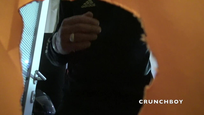 CREAMPIE SESSION IN JOCKSTRAP: Pieprzony barebakc w jockstrpie przez prostego chłopca