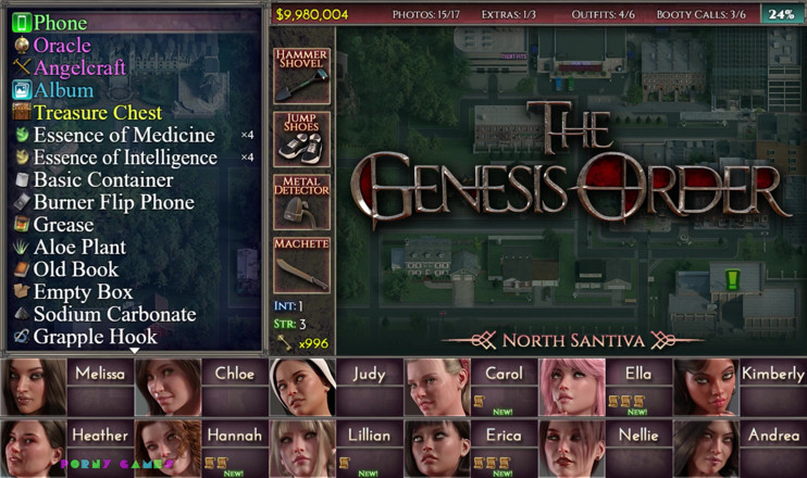 Porny Games: El orden de génesis (por NLT) - parte 16