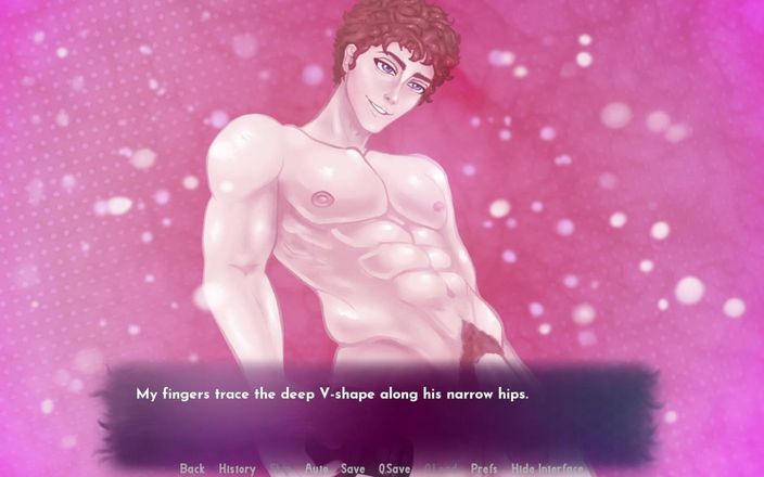 Femboy Asura: アーヴィンの筋肉質な体に夢を見て、ぎくしゃく
