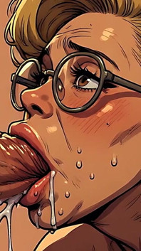 Mulheres mais velhas boquete arte