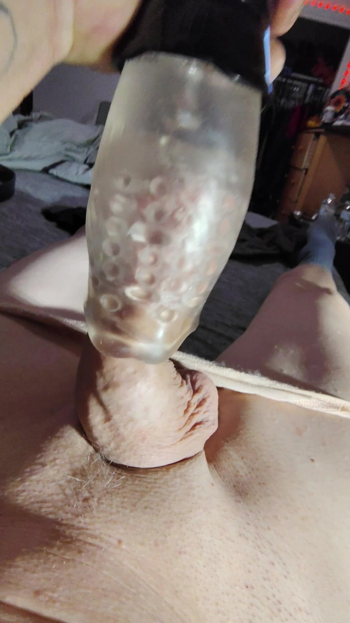 Sexy Daniel: Spinning Hračka na ptákovi sexy bílých chlápek